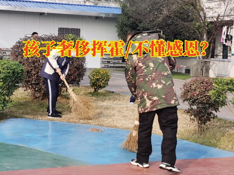 正規(guī)不良行為糾正學(xué)校建議這樣對(duì)待孩子奢侈揮霍問題