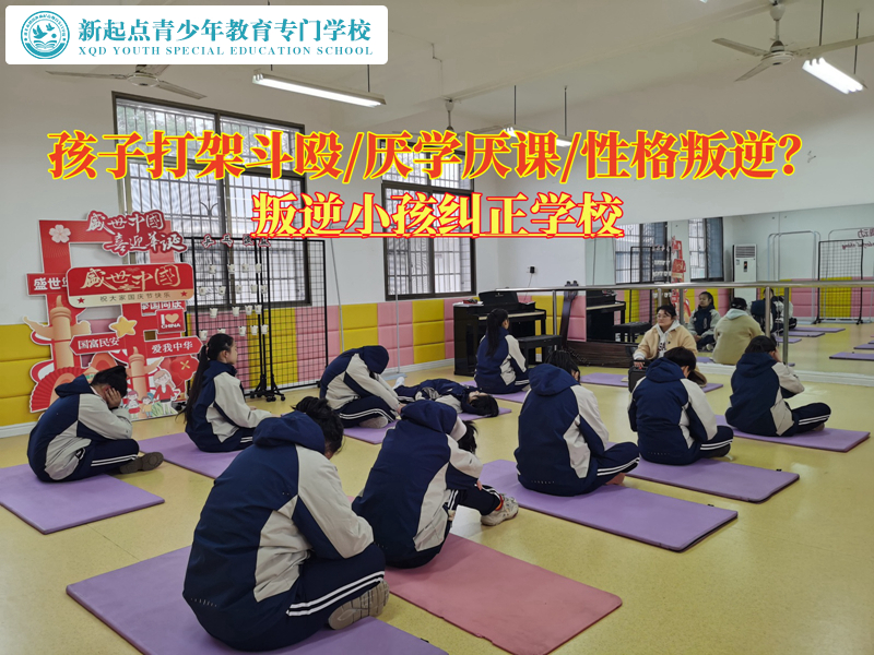 叛逆小孩糾正學(xué)校制止青少年的打架行為